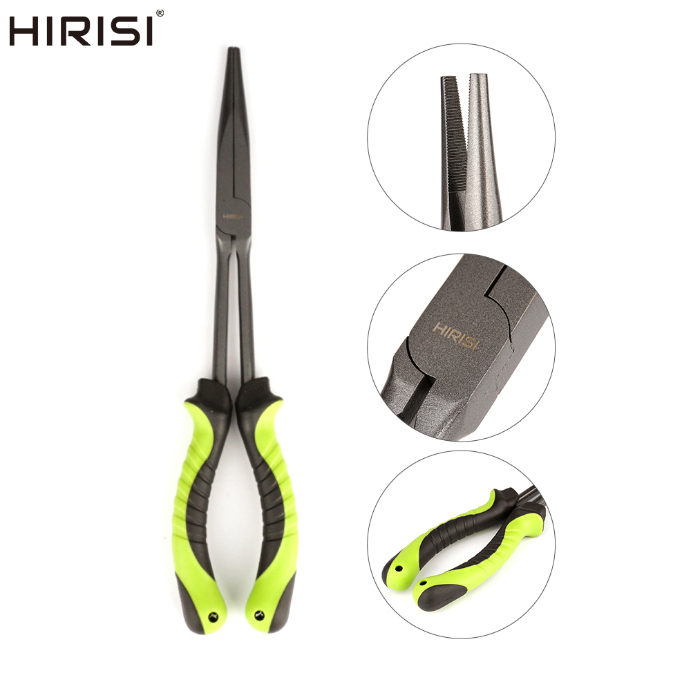Hirisi Fishing Pliers 29cm Lon - مراجعة Fishing Hook Sharpener وسعره