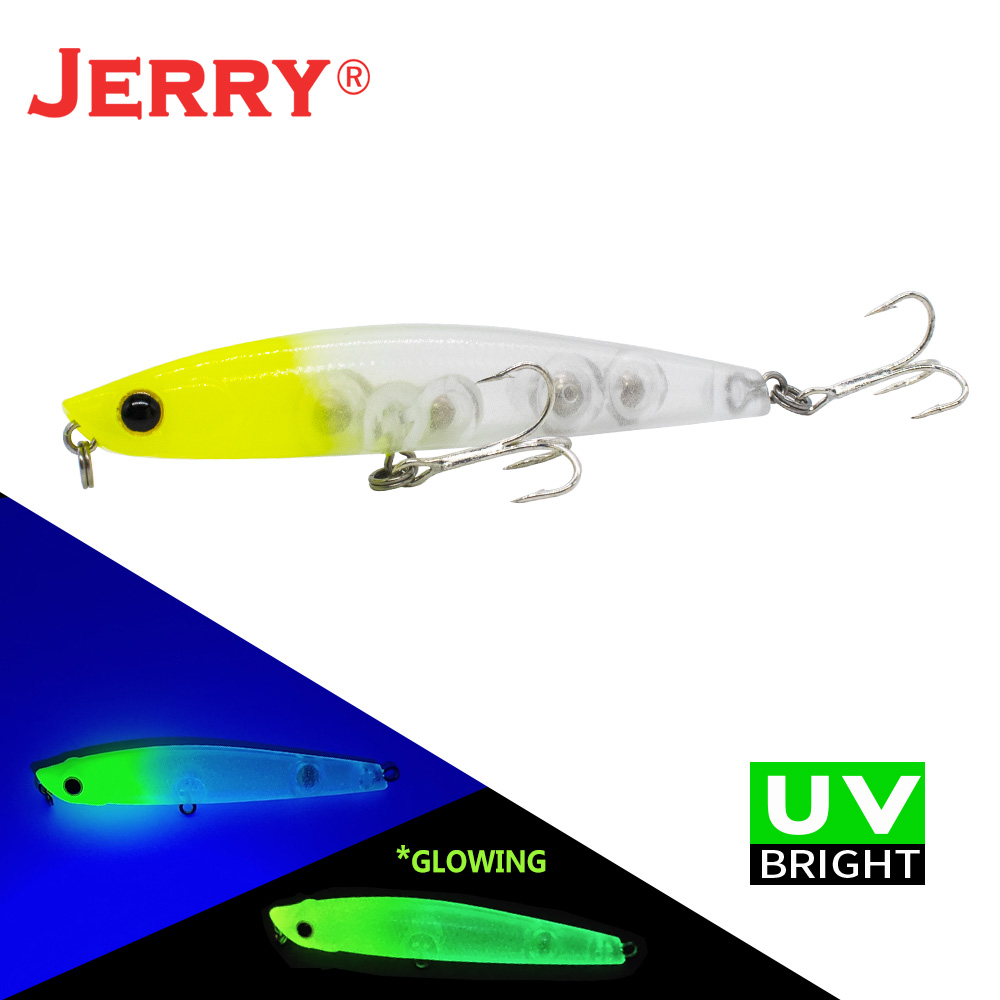 Jerry Blade Sinking Pencil Bai - مراجعة Fishing Hook Treble وسعره