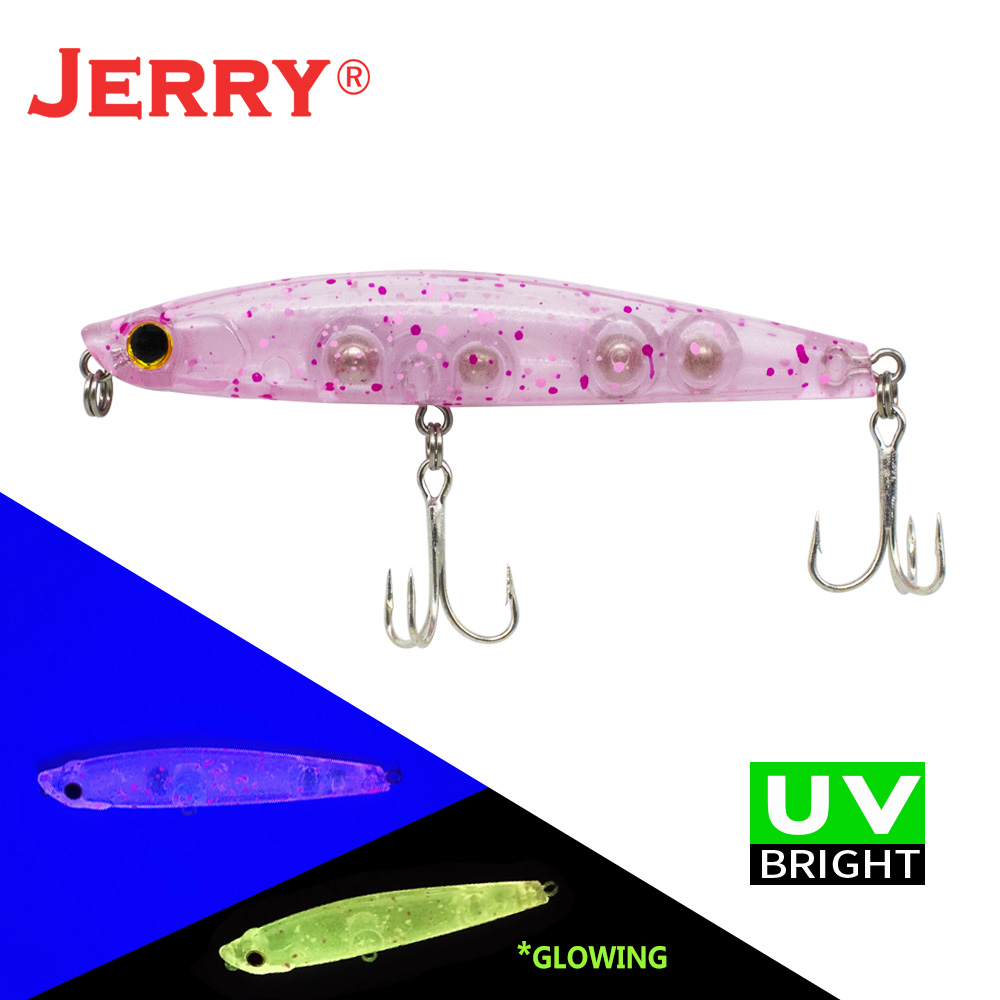 Jerry Blade Sinking Pencil Bai - مراجعة Fishing Hook Treble وسعره