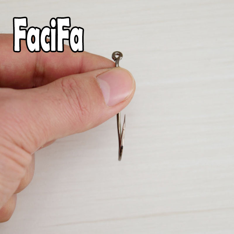 100 pcs Octopus Offset Sport C - مراجعة Fishing Hook Circle وسعره
