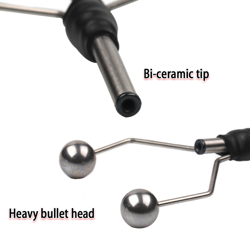 Vampfly Bi-Ceramic Tip Bobbin  - مراجعة Fishing Hook Jig وسعره