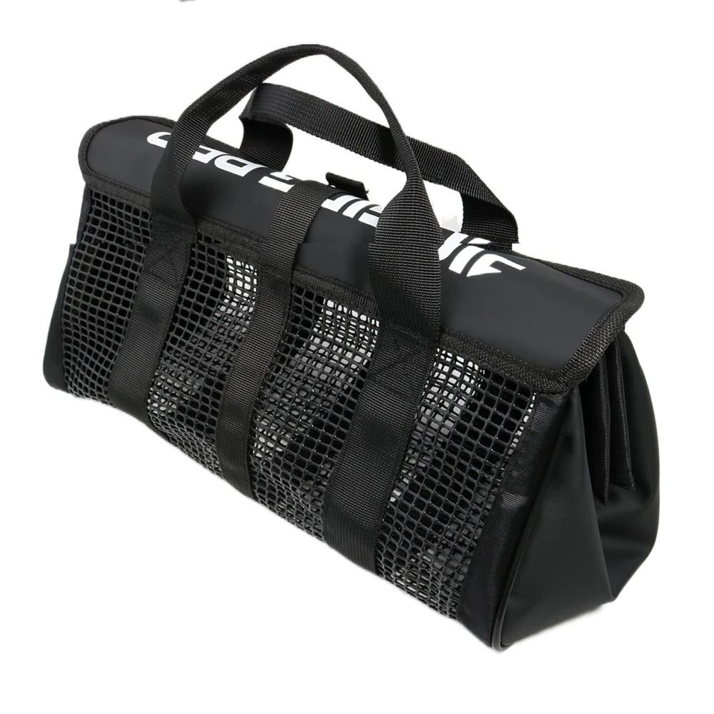 Jig Mesh Bag Lure Bait Storage - مراجعة Fishing Hook Jig وسعره