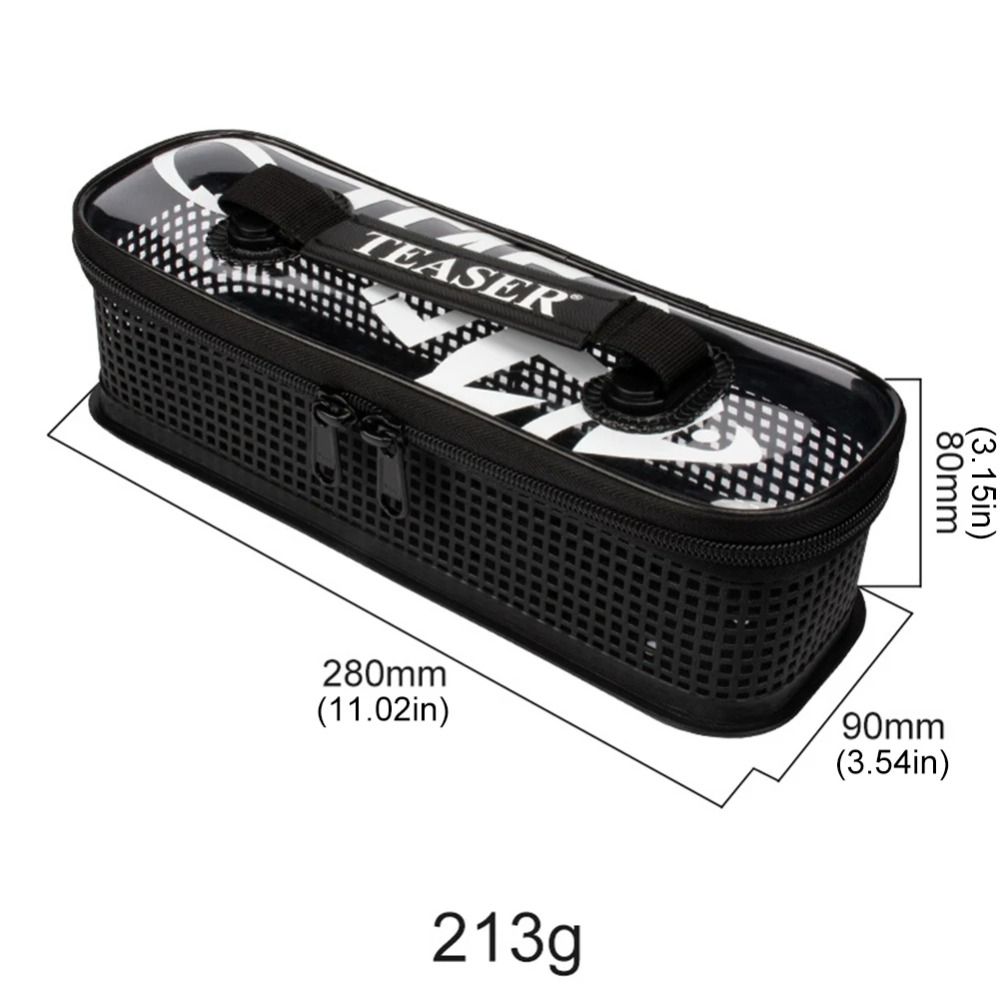 Jig Mesh Bag Lure Bait Storage - مراجعة Fishing Hook Jig وسعره