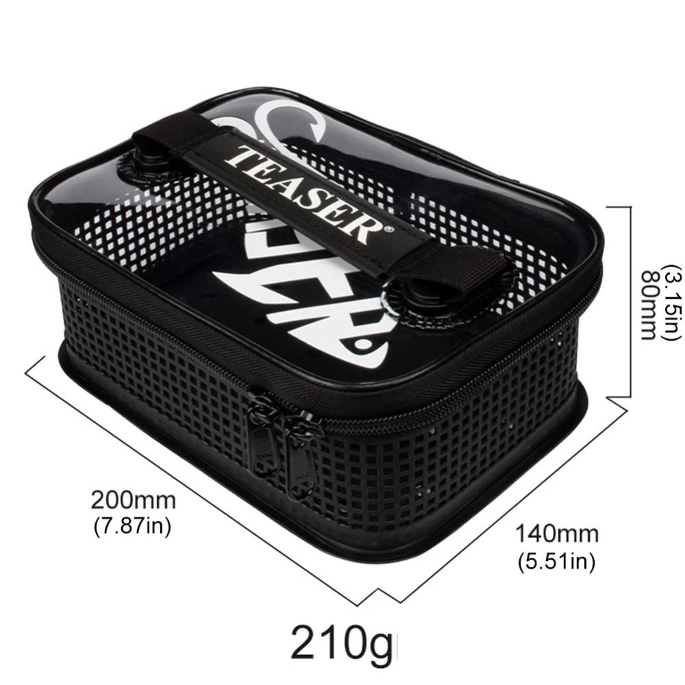 Jig Mesh Bag Lure Bait Storage - مراجعة Fishing Hook Jig وسعره