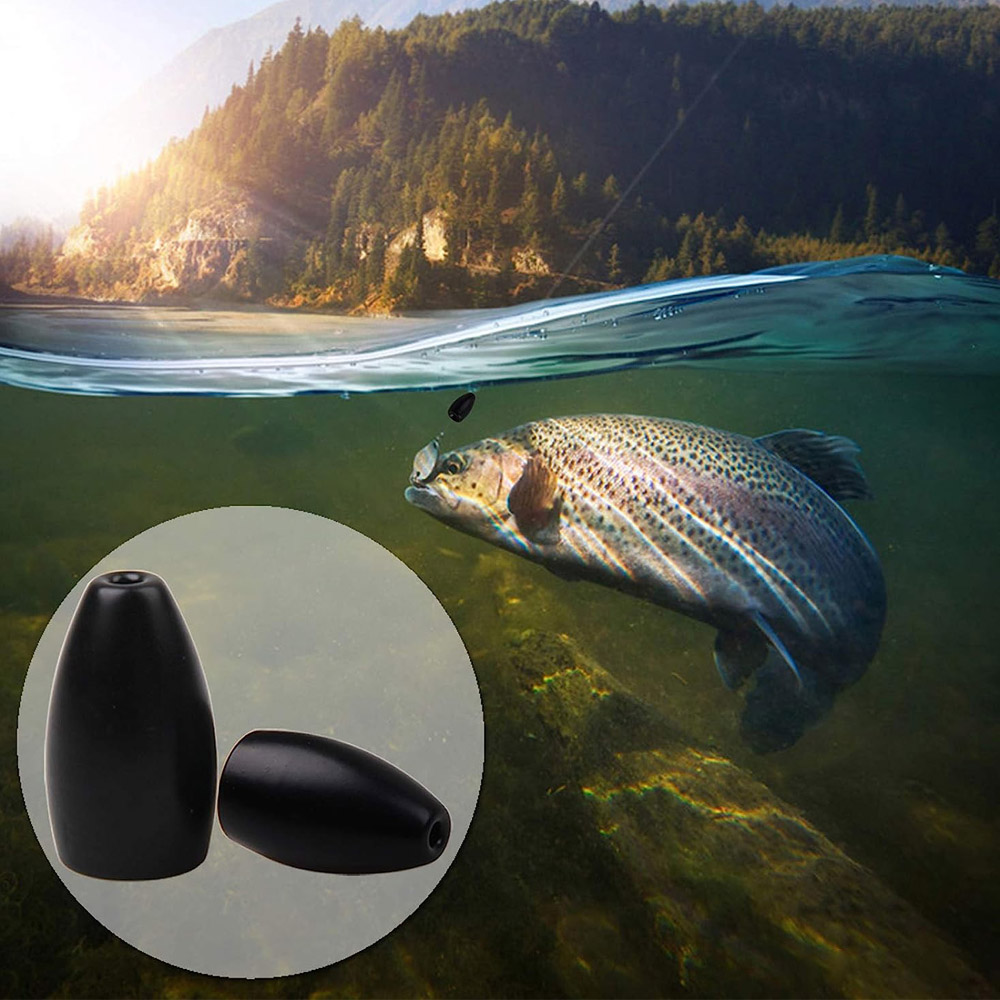 Tungsten Steel Fishing Weights - مراجعة Fishing Hook Stainless Steel وسعره