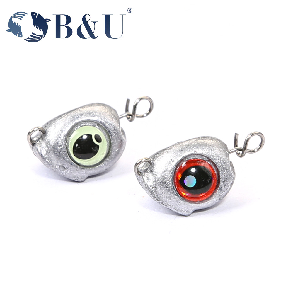 B&U Swing Jig head cheburashka - مراجعة Fishing Hook Jig وسعره