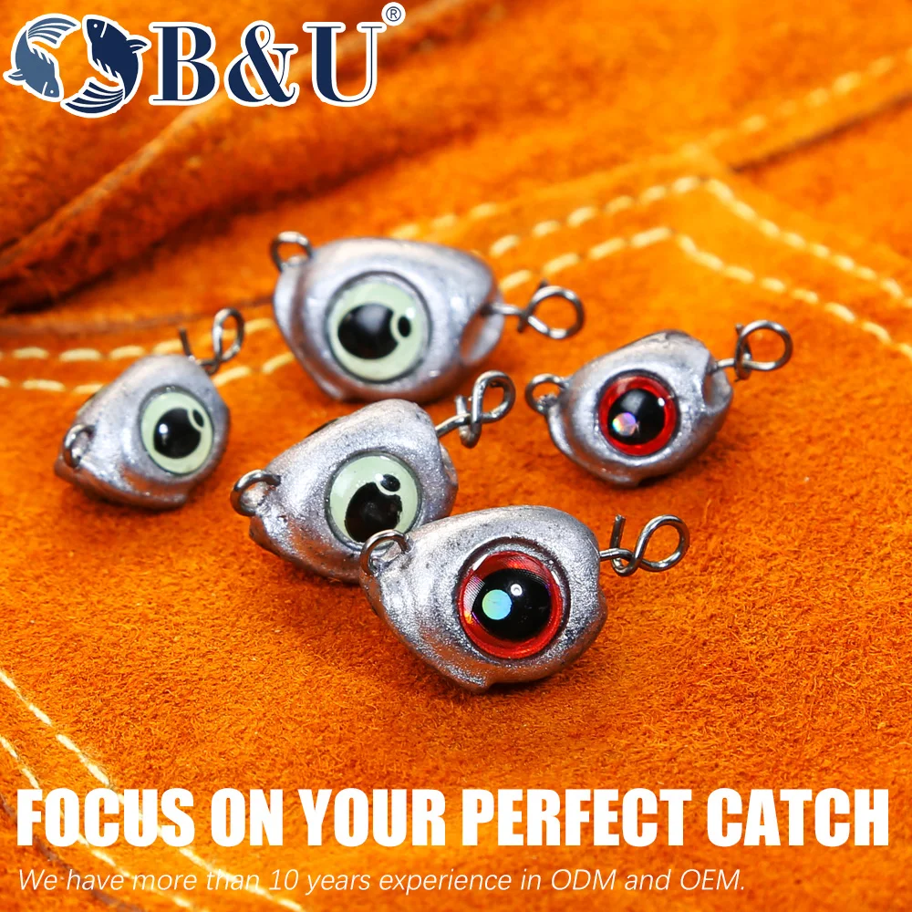 B&U Swing Jig head cheburashka - مراجعة Fishing Hook Jig وسعره