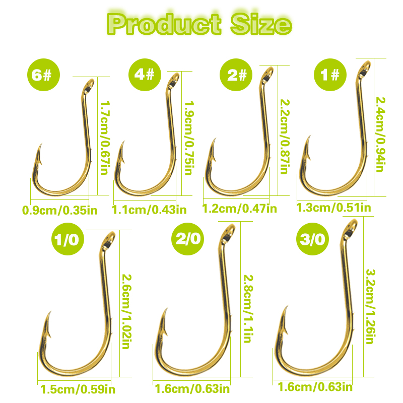 50pcs Fishing Octopus Hooks, S - مراجعة Fishing Hook Circle وسعره